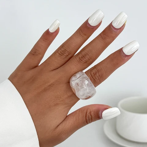 EMKNTA Кольца из акрила  для женщин