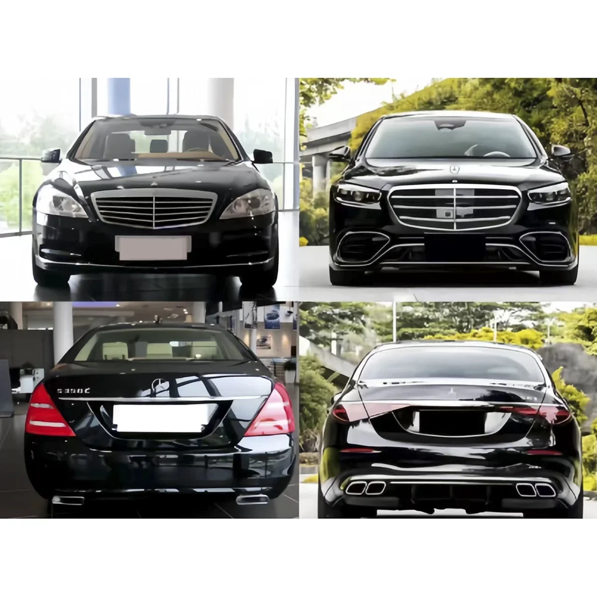 Обновление S class w221 S300 S350 S500 до обвеса W223 M STYLE для Mercedes s-class обновление 223