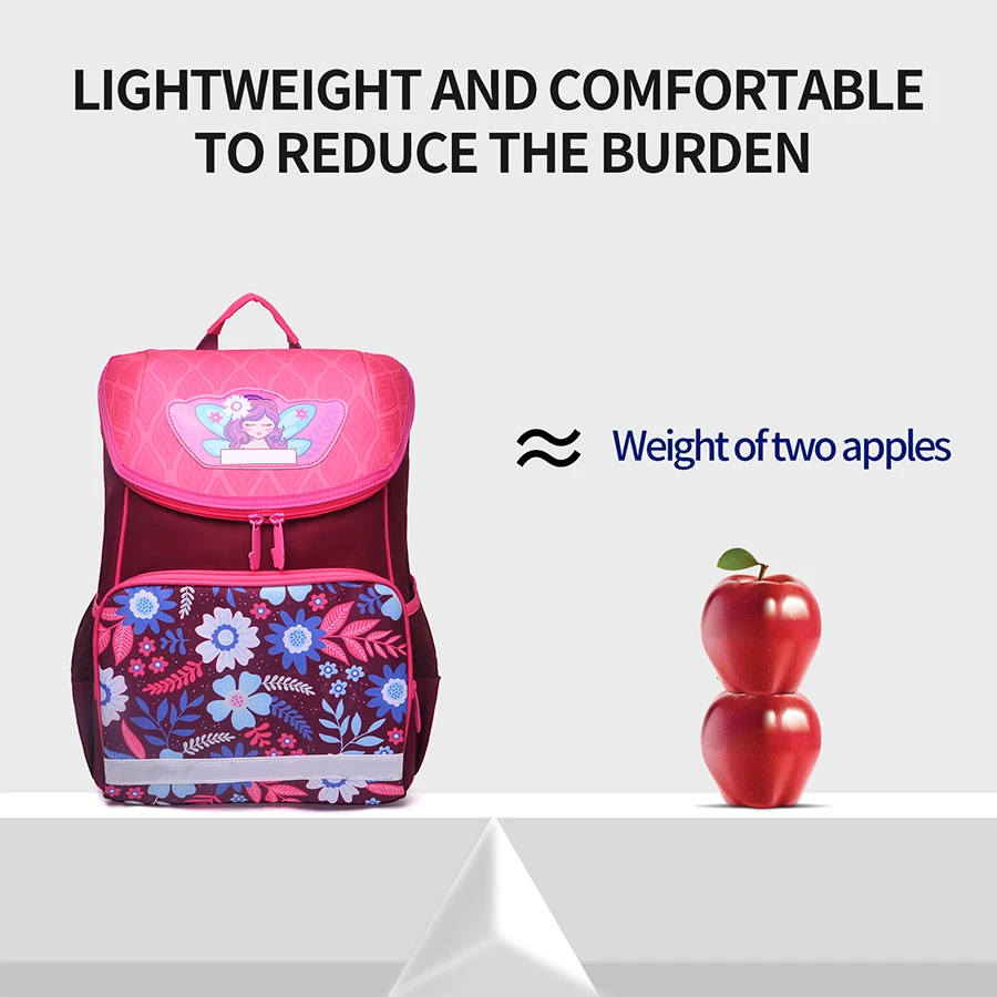 Children Beautiful Flower Fairy School bags for Girls Orthopedic Backpacks Kids Book Bag Primary Schoolbag Bagpack Mochilas