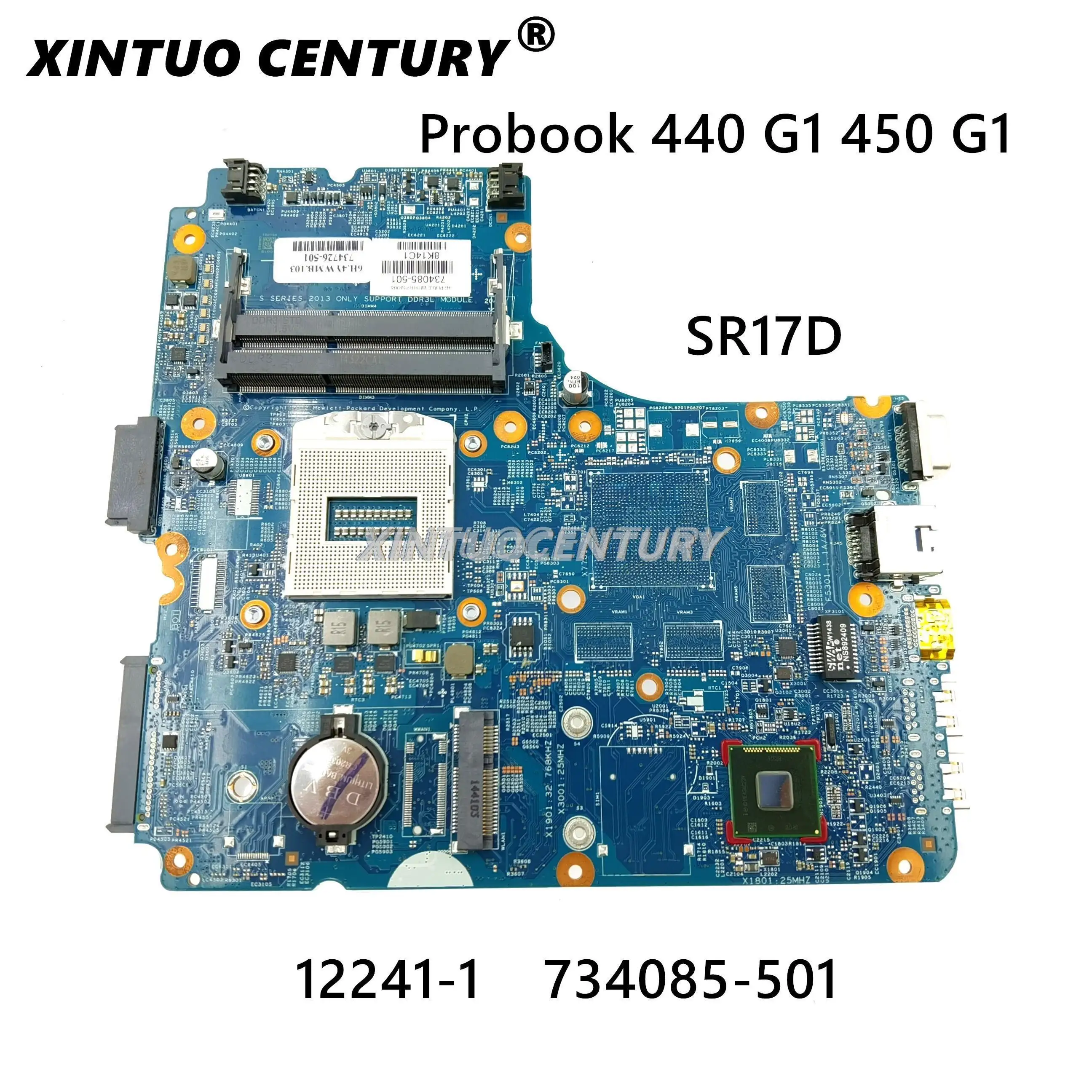 734085-001 734085-501 734085-601 для HP Probook 440 G1 450 материнская плата ноутбука 12241-1 488.4yw05. 011 DDR3 SR17D
