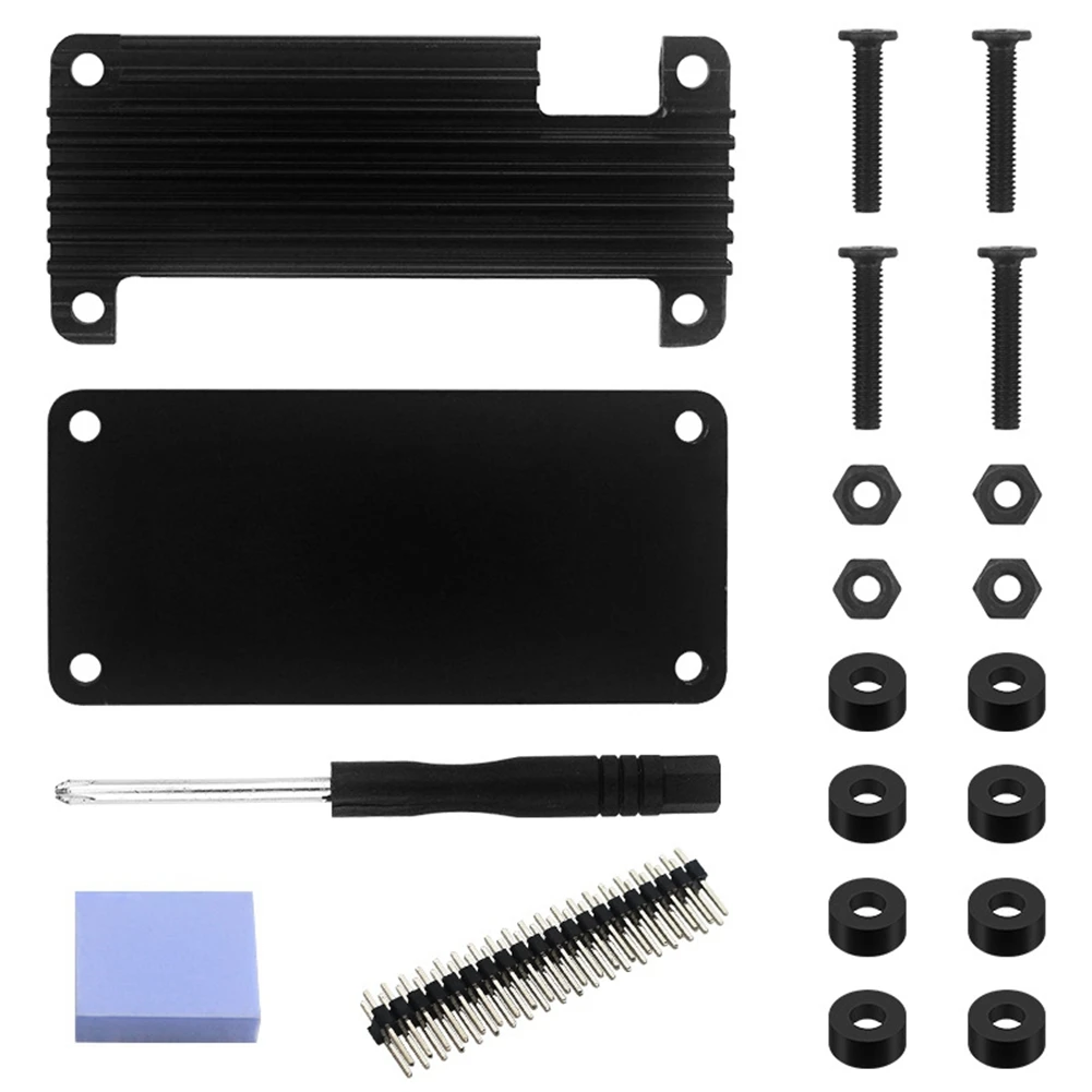 

Алюминиевый Чехол радиатор для банана Pi M2 Zero без адаптера для детской защитной платы