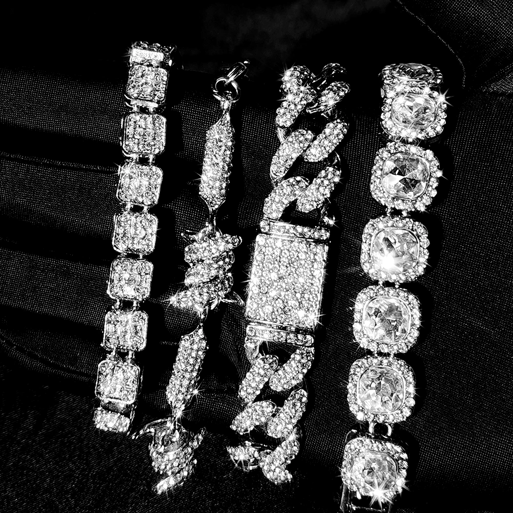 Браслеты из блестящей колючей проволоки для мужчин и женщин украшения в стиле