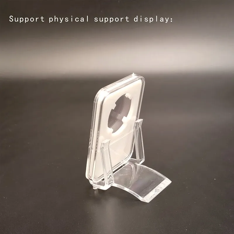 Полка для монет в виде капсулы подставка коробка идентификации бронзовая медаль