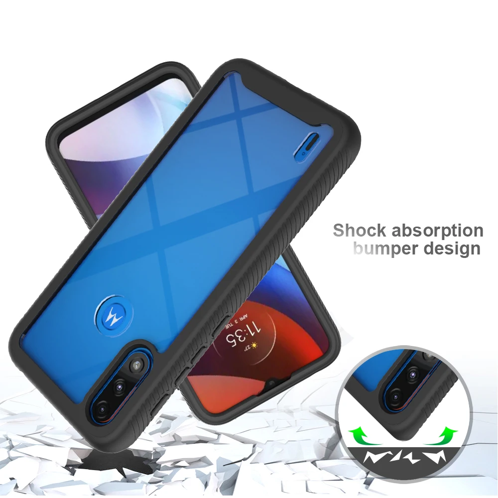 motorola moto g9 plus case shockproof phone case moto g60s edge 20 g9 play one fusion for e7i power e7 plus moto g20 phone case free global shipping