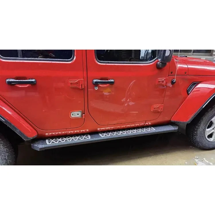 Черные алюминиевые подножки-ступеньки (4 двери) для Ford Bronco 2021-2024 (art.: 3920db8f0ead2) - 3920db8f0ead2