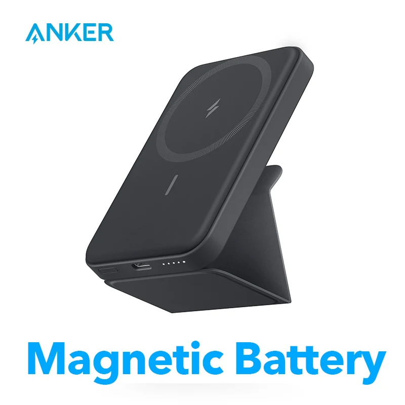 Внешний аккумулятор Anker 622 магнитный (MagGo) 5000 мАч дополнительный беспроводное