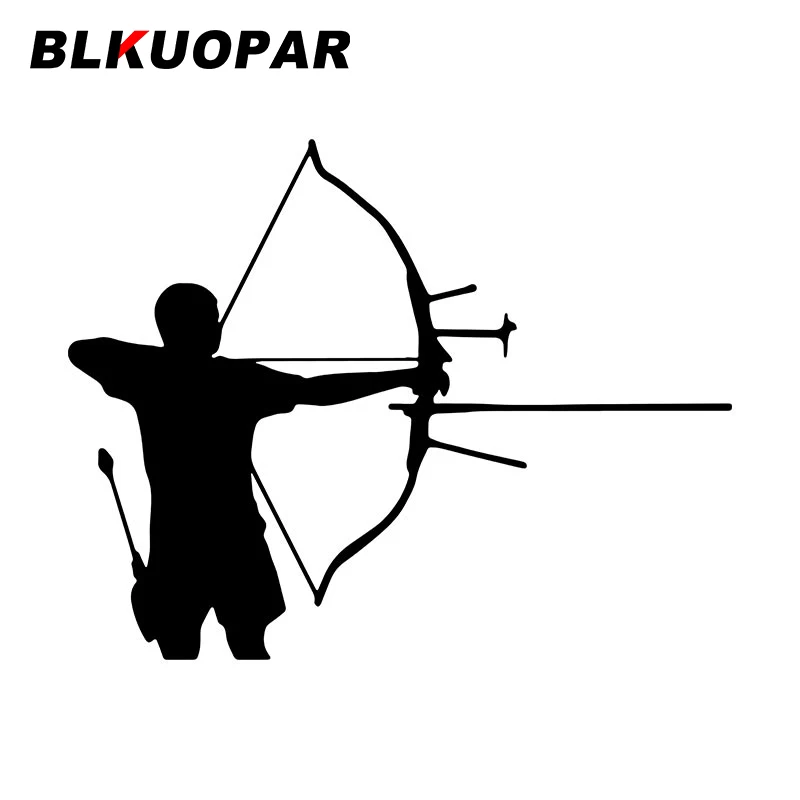 

BLKUOPAR наклейка с крестом и луком со стрелкой