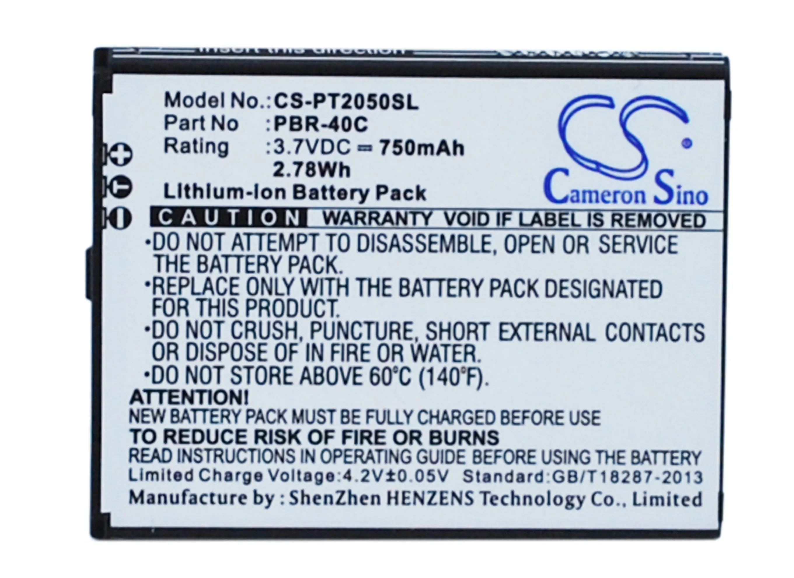 

Cameron Sino Mobile SmartPhone Replacement Li-ion Battery 750mAh For PBR-40C Acer Breeze 4, Breeze IV, Free Tools