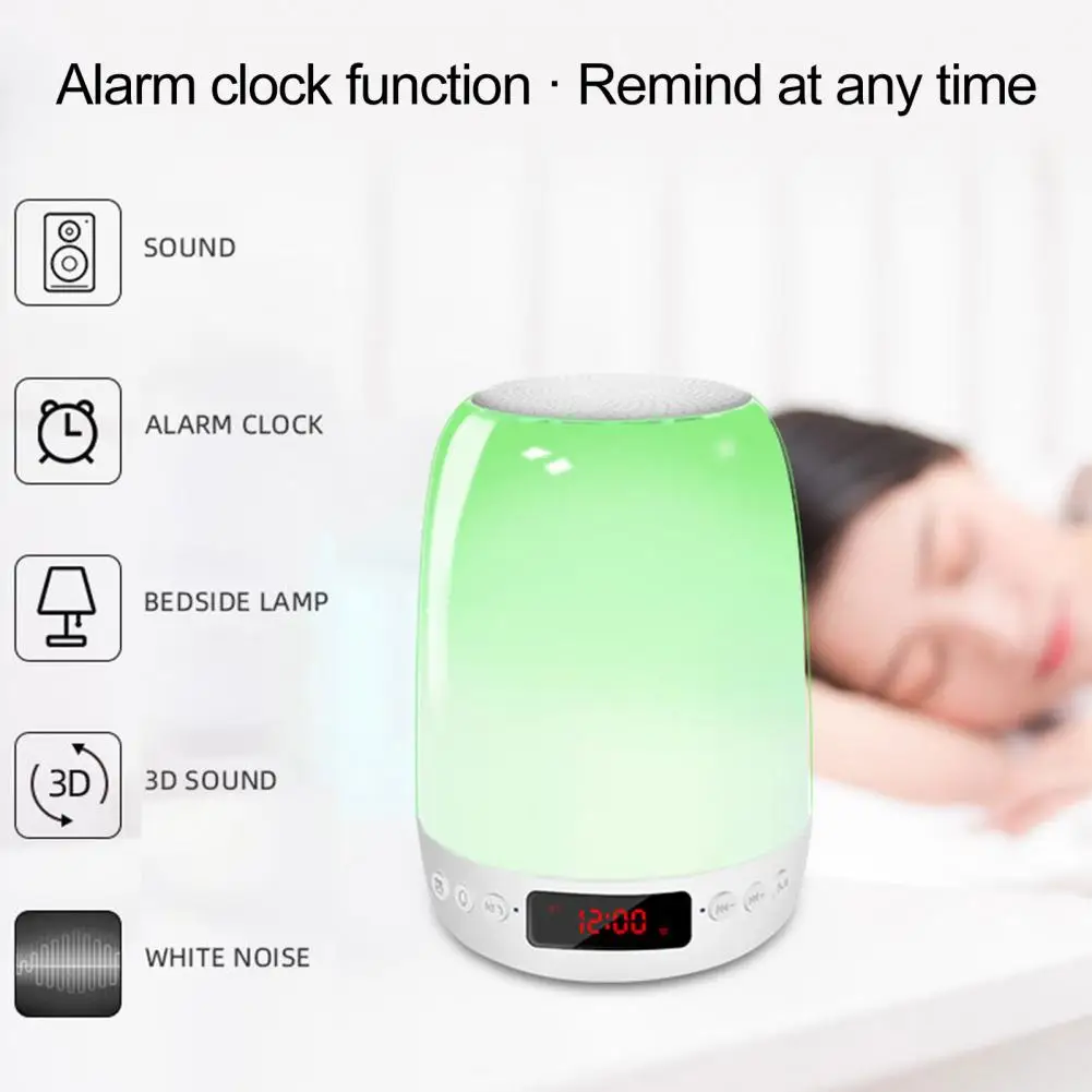 

Sound Box 1 Set Intelligent FM Radio 4000mAh 3 Mode Lamp Adjustment Touch Control Light Loudspeaker for Family