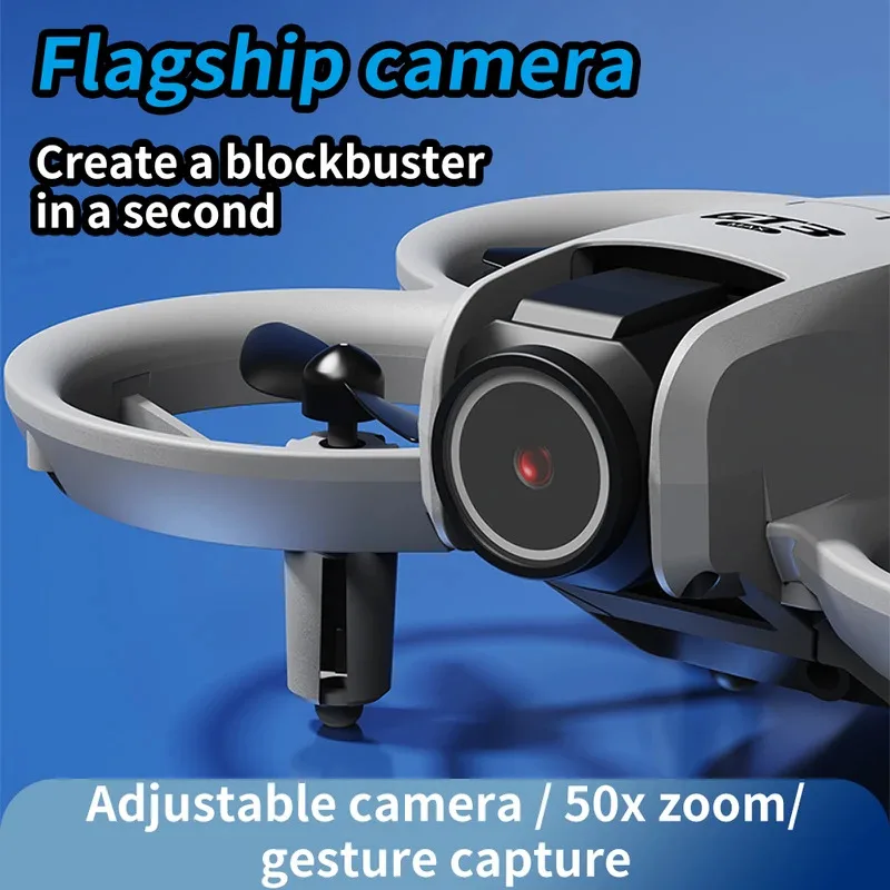 Новый мини-дрон GT3 2026 года со светодиодной подсветкой, складной, с GPS, 8K HD, двойной камерой, бесщеточным двигателем, функцией обхода препятствий, радиоуправляемый FPV квадрокоптер, игрушка, подарок (art.: 3920d8edc166d) - 3920d8edc166d