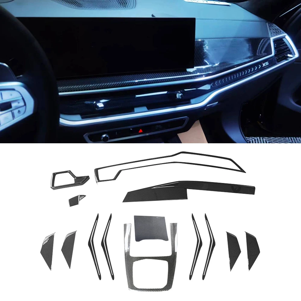 Внутренние комплекты из настоящего углеродного волокна крышка приборной панели