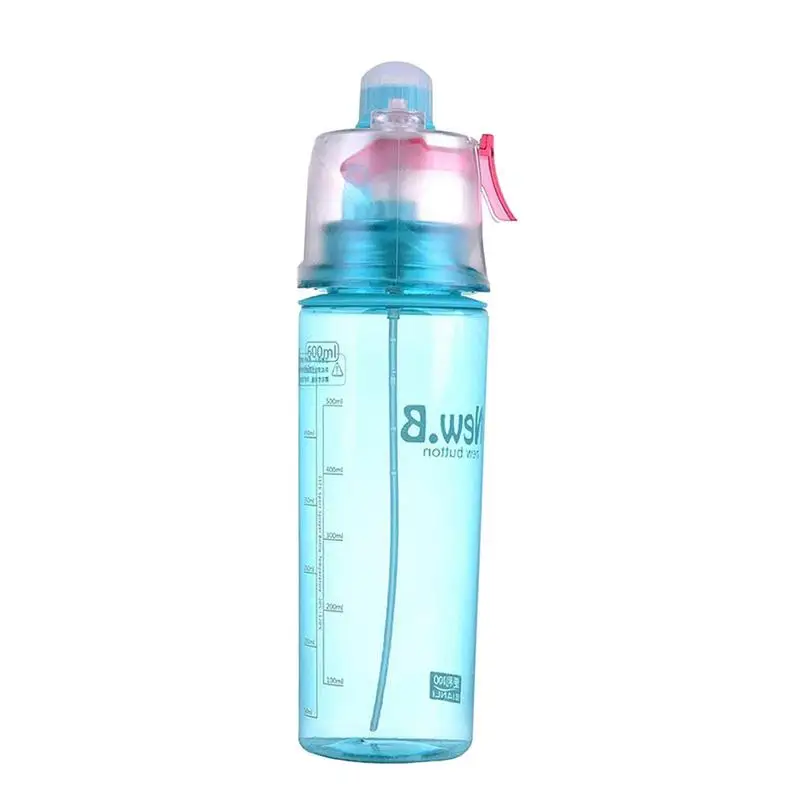 

Мл новая кнопка Спорт Велоспорт Туман Спрей Вода тренажерный зал пляж бутылка герметичная Питьевая портативная прохладная креативная спре...