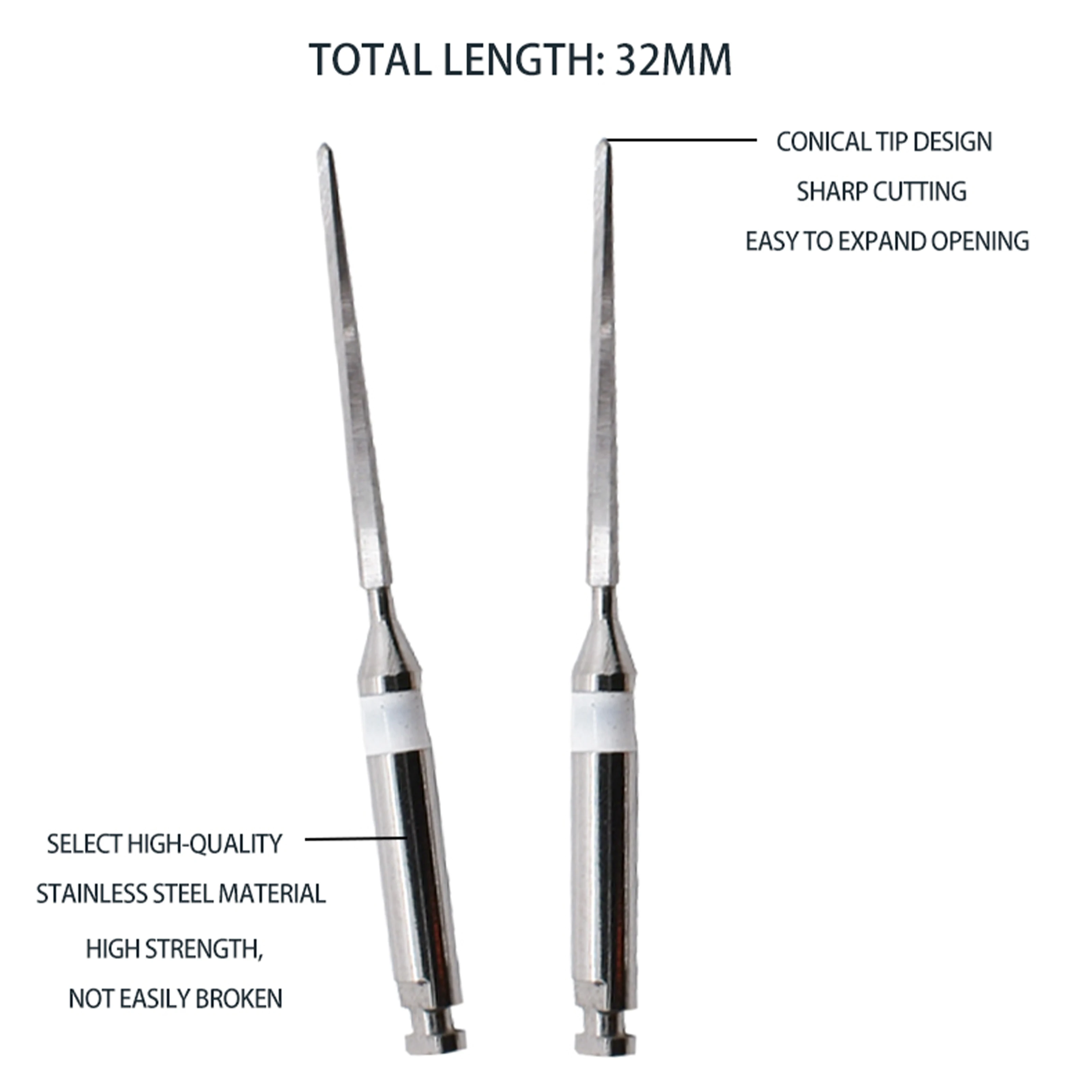 4 шт./упаковка стоматологические инструменты для расширения корневых каналов