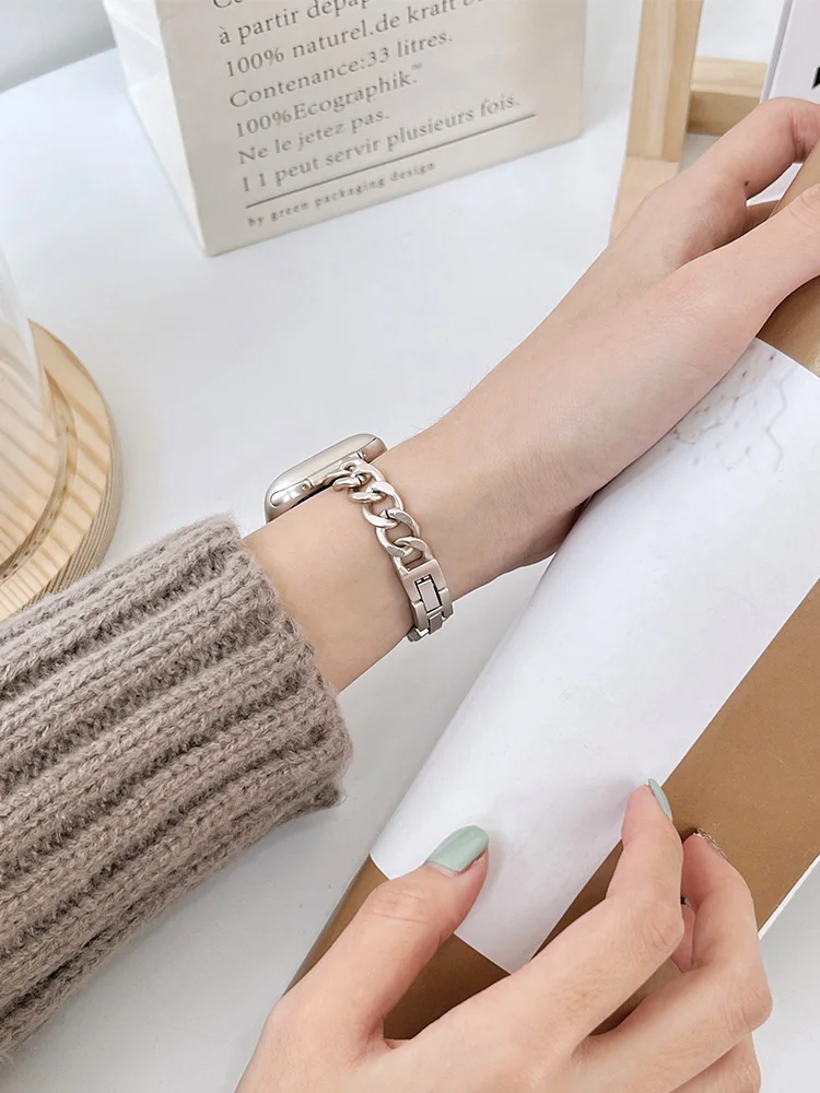 Women Starlight Series Bracelet for Apple Watch Band 8 7 6 3 4 5 Se 2 1 Strap for IWatch Ultra 49mm 41mm 45mm 40 38mm 42mm 44mm