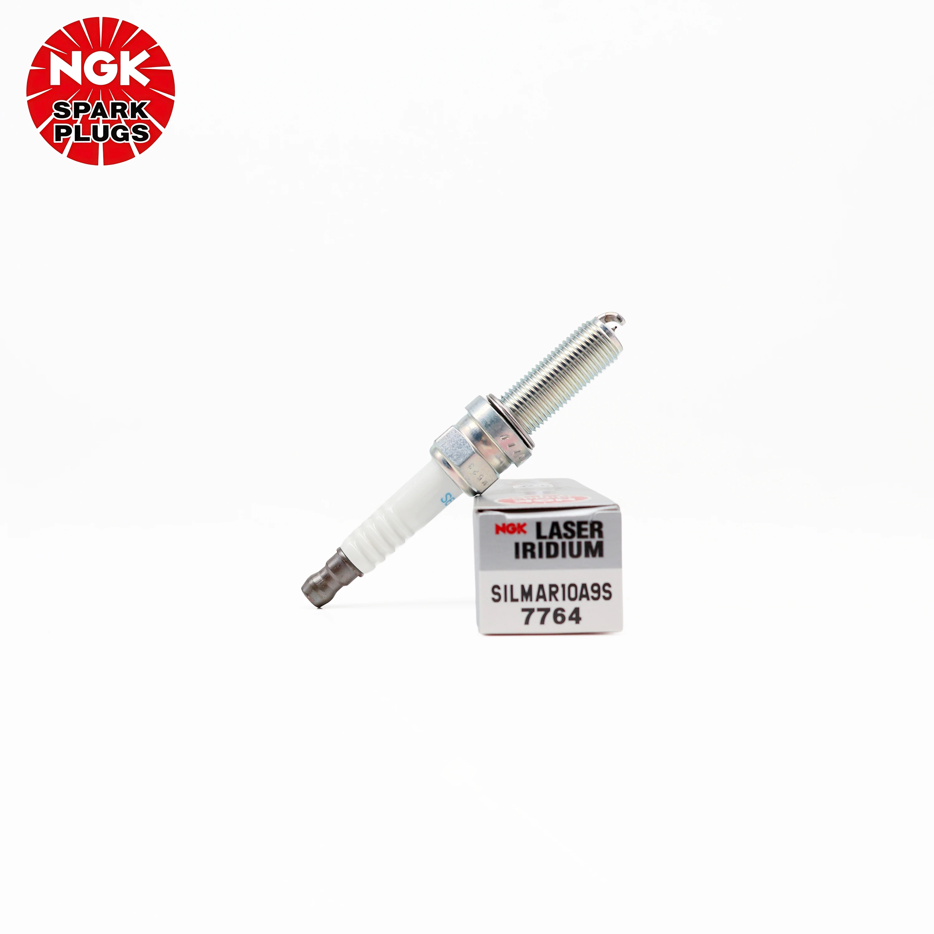 Фото Свеча зажигания NGK Laser Iridium SILMAR10A9S 7764, оригинальная, для внедорожного мотоцикла Honda CRF450RX шестого поколения, OEM: 31910MENA31 №1