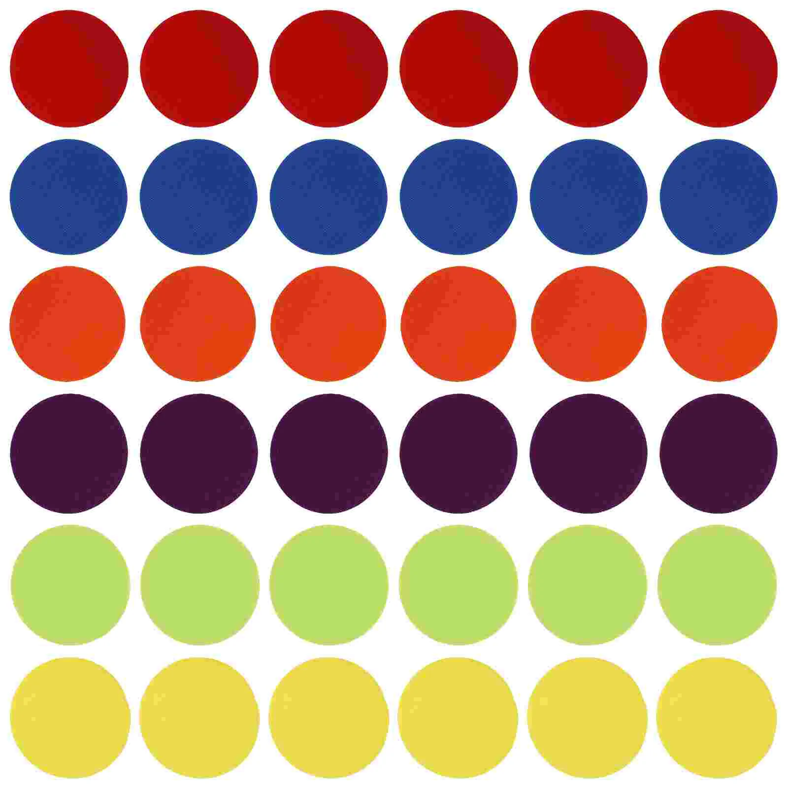 

36Pcs Educational Reusable Marking Stickers Stickers for Kindergarten Kids Carpet