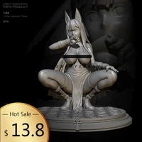 124 resin model kits figure beauty colorless and self assembled td 3006