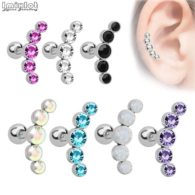 1 шт. украшение для пирсинга нержавеющая сталь