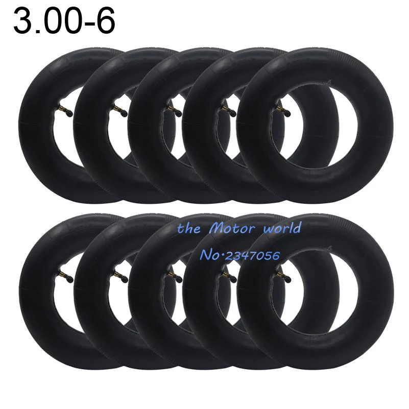 

10pcs 3.00-6 inner tube applicable for electric scooter tire 3.00-6 inner tube