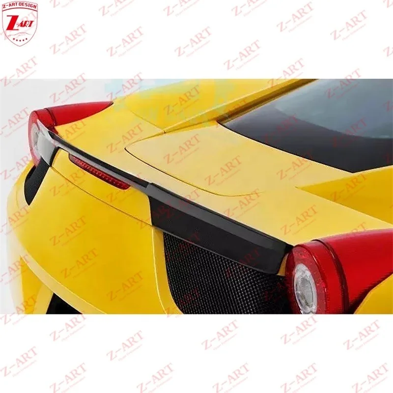 Задний спойлер из углеродного волокна F458 для Fe rrari 458 задний багажника хвостовой