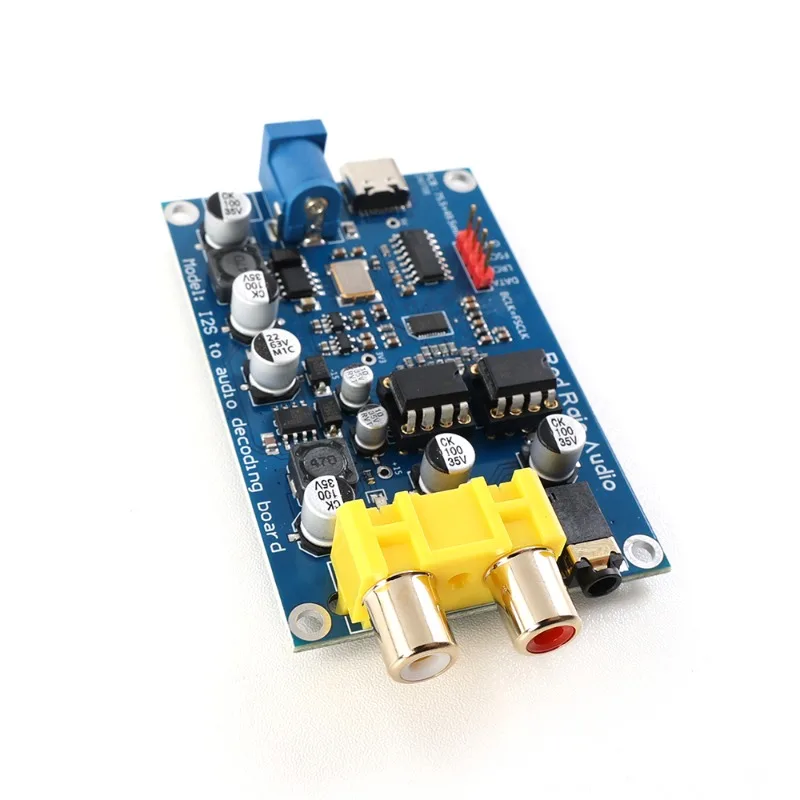 Фото HIFI ES9038Q2M I2S плата декодера DSD512 обновленный декодер ЦАП Bluetooth плеер устройства 32 бит ES9038 №4