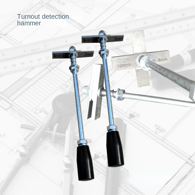 

Отверстия, отверстия для измерительного молотка, отверстия для закрытия, манометр для осмотра, рельсовый шв, маленький молоток 2 мм, 4 мм, отверстие для осмотра