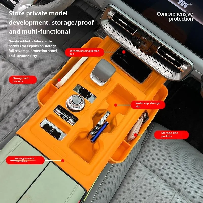 Для Beijing BJ40 силиконовая накладка с центральным управлением защита от царапин