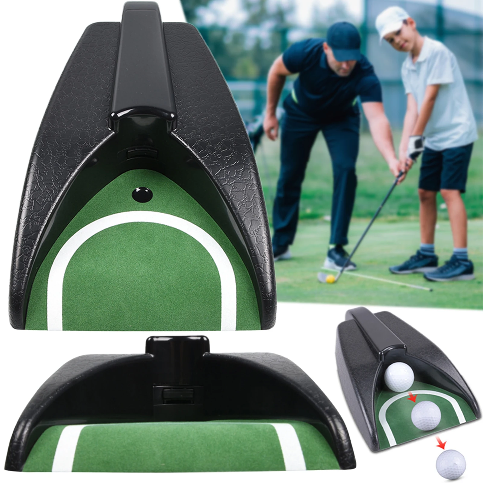 Портативные кроссовки для гольфа с автоматическим возвратом и использования в