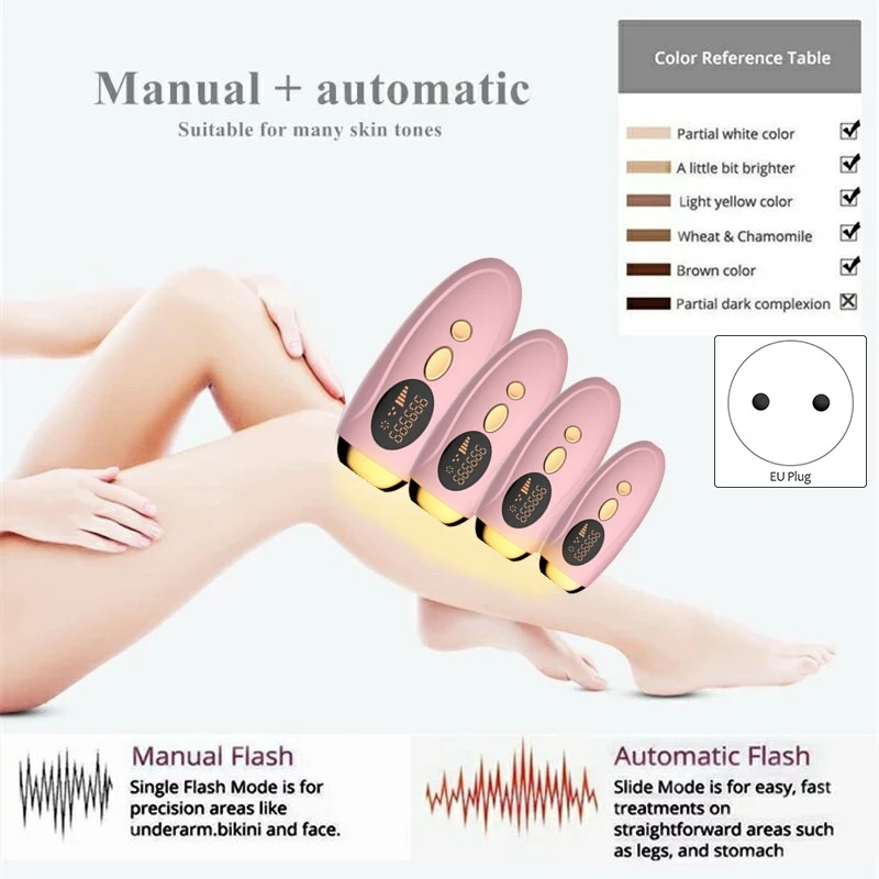 

990000 Flashes Lasers Epilator Bikini Body Facial Permanent IPL Photoepilator Hair Removal Painless Epilator