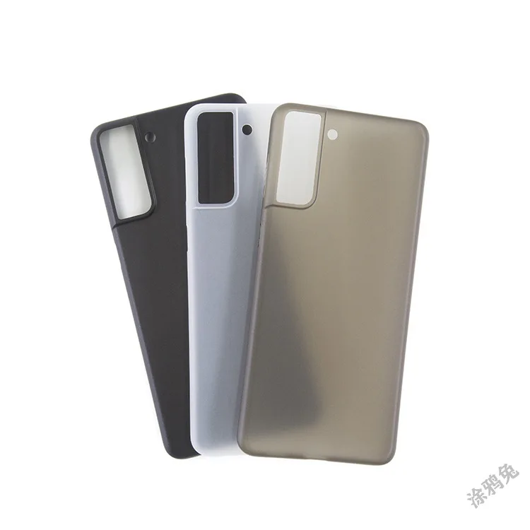 

Original PP Ultra Thin Soft Hard Cover ultra Slim Matte Transparent Phone Case For samsung Galaxy S22 pro 0.4mm