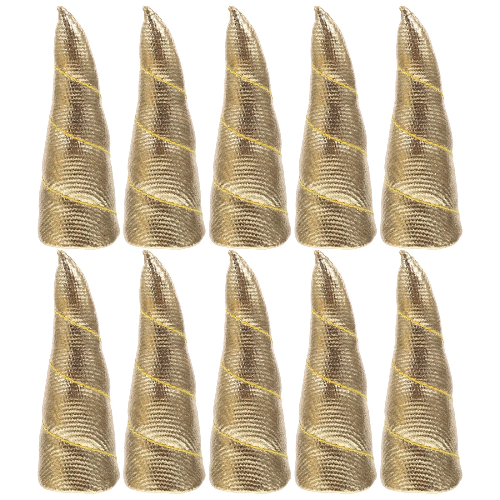 

10 Pcs Head Clip DIY Fake Horn Handmade Materials Kid Hair Clips Hairpins Ornament Kids