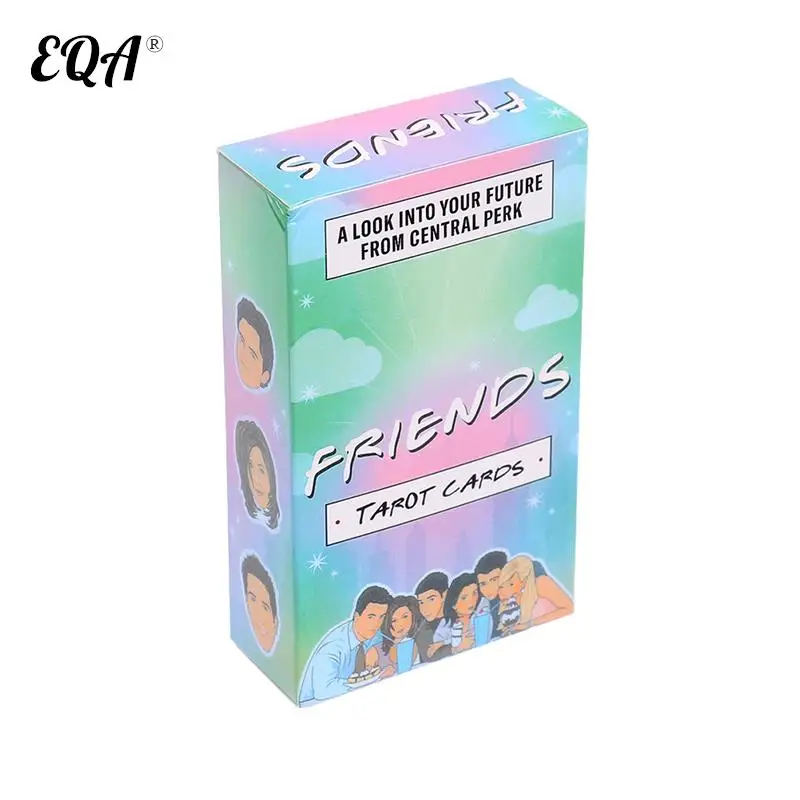 

Friends Tarot Cards Divination Deck English Version Entertainment Board Game Playing Cards With PDF Guidebook