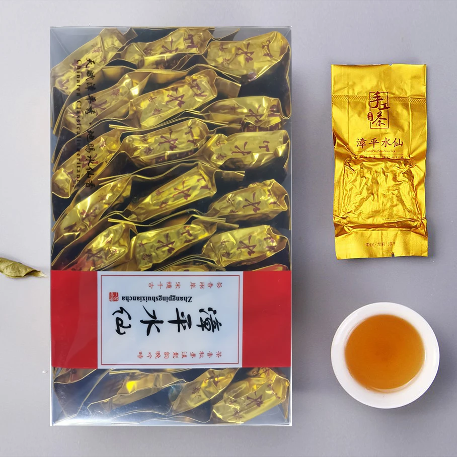 

5A Chinese Zhang Pin Shui Xian Superior Oolong Tea Organic Shui Xian Green Tea To Loose Weight Tea China Gift Package Green Food