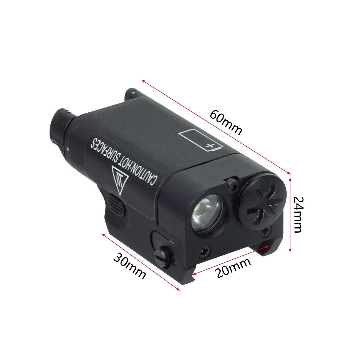 Фото Surefire XC1 XC-1 сверхкомпактный светодиодный фонарь для пистолета 1911 P320 Glock17 18C 19 22, фонарь для разведки охотничьего оружия, постоянный и мгновенный №4