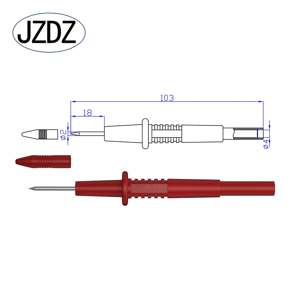 Тестовые контакты JZDZ 2 шт |