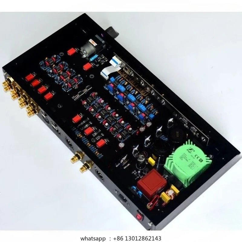 Фото Последняя обновленная версия Classic MBL6010, линейный полнобалансирующий предусилитель, версия дистанционного управления, клон MBL6010D JRC5534 JRC5532 №1