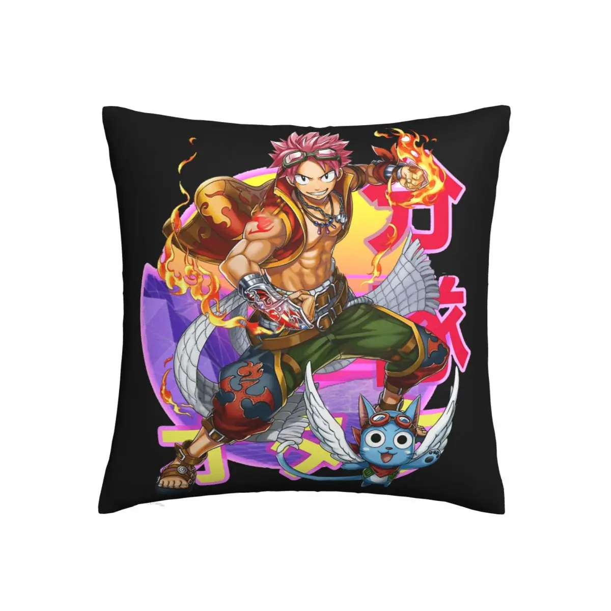 

Крутой чехол для подушки, Волшебный хвост Венди марделл, волшебный манга, рюкзак, наволочки hugcushion, многоразовый домашний декор с принтом «сд...