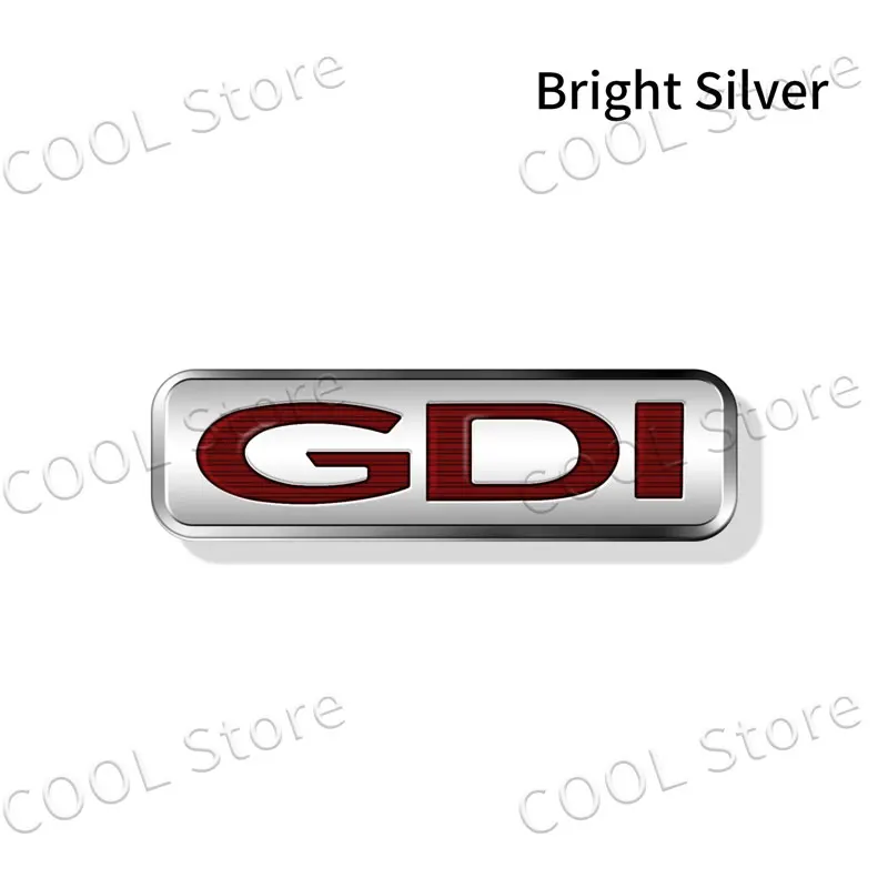 

3D хромированный металлический GDI логотип с надписью Автомобильная эмблема задний багажник значок наклейки для Hyundai IX25 IX35 I20 Sonata Tucson Elantra