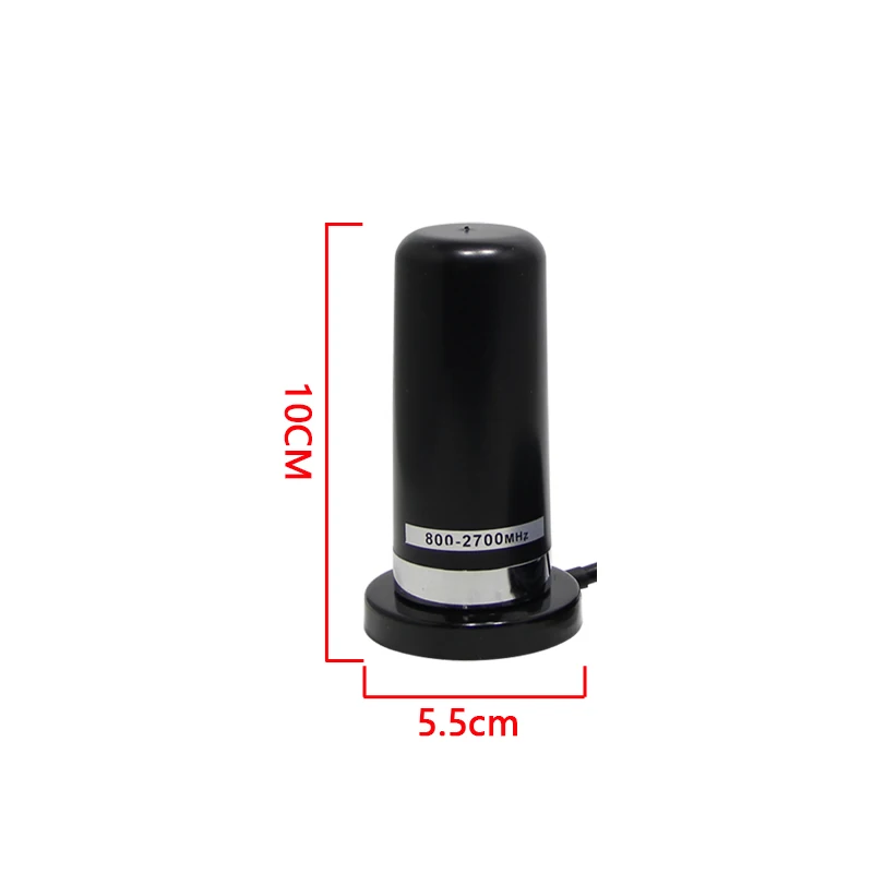 GSM 2G 3G 4G Antenna SMA Male N Male Vehicle Car Magnetic Mount Antena Signal Booster 35dBi 800-2700MHz 3 Meters Cable