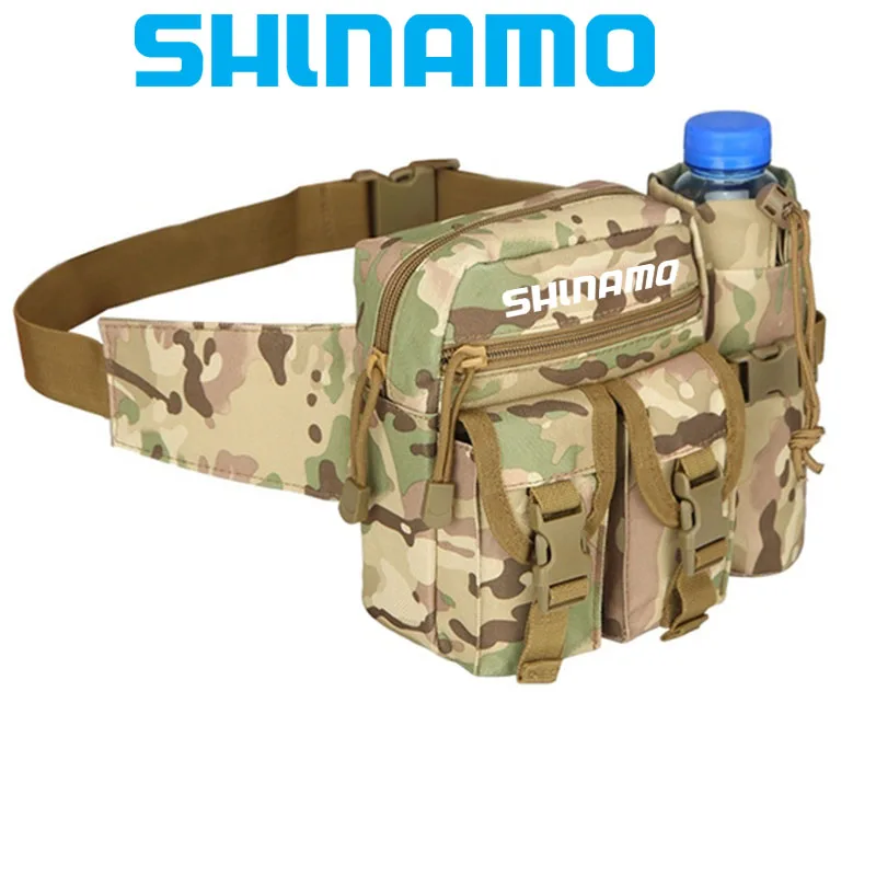 

Мужская тактическая поясная сумка Lua для рыбалки и активного отдыха, походная военная сумка для сотового телефона с бутылкой для воды, поясная сумка для охоты, горного туризма
