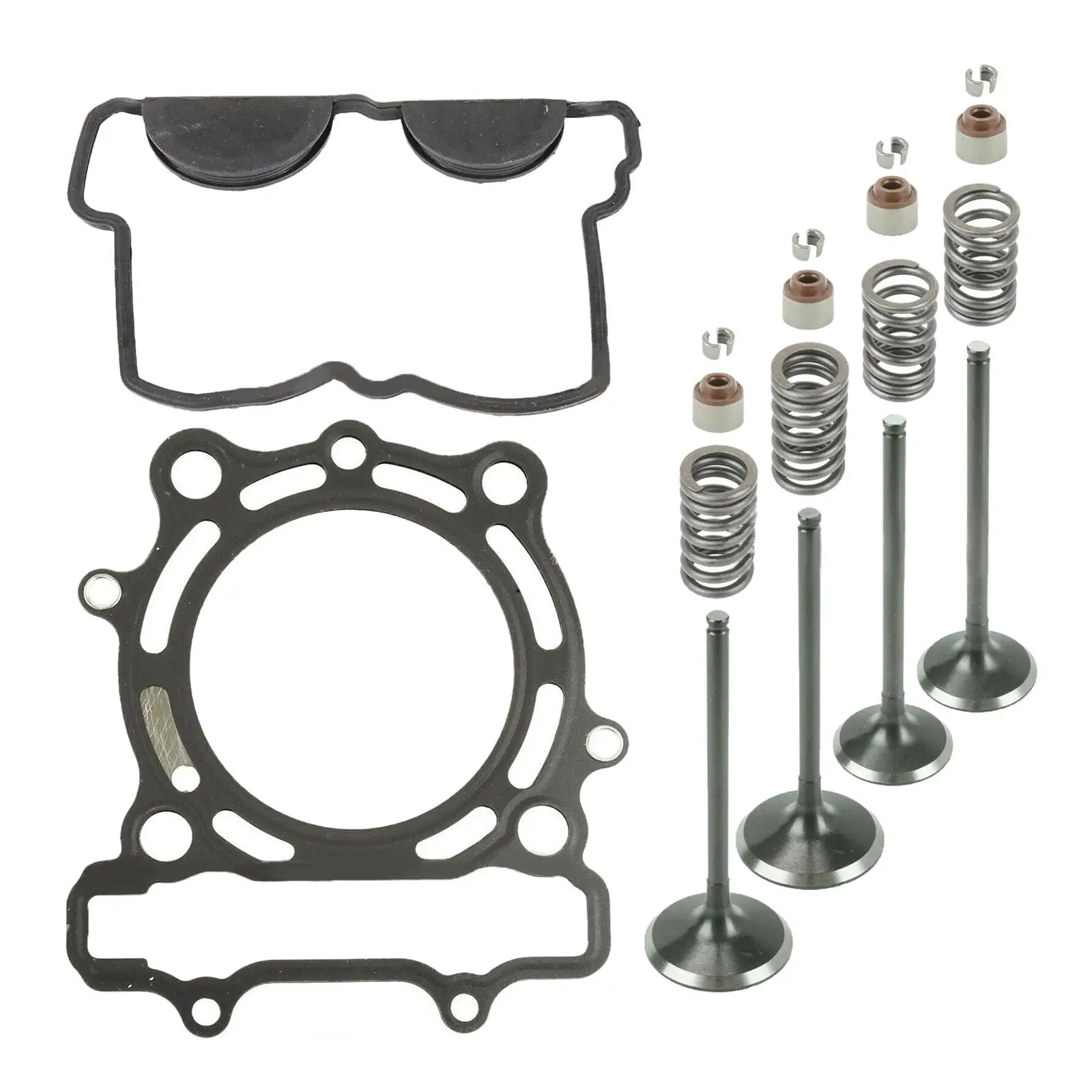 Motorbike Cylinder Head Valve Gasket Kit Replacement for Kawasaki KX250F KX 250F