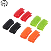 handle holder cookware holders cover grip silicone pot holder sleeve pot glove pan handle cover grip kitchen tools accessories