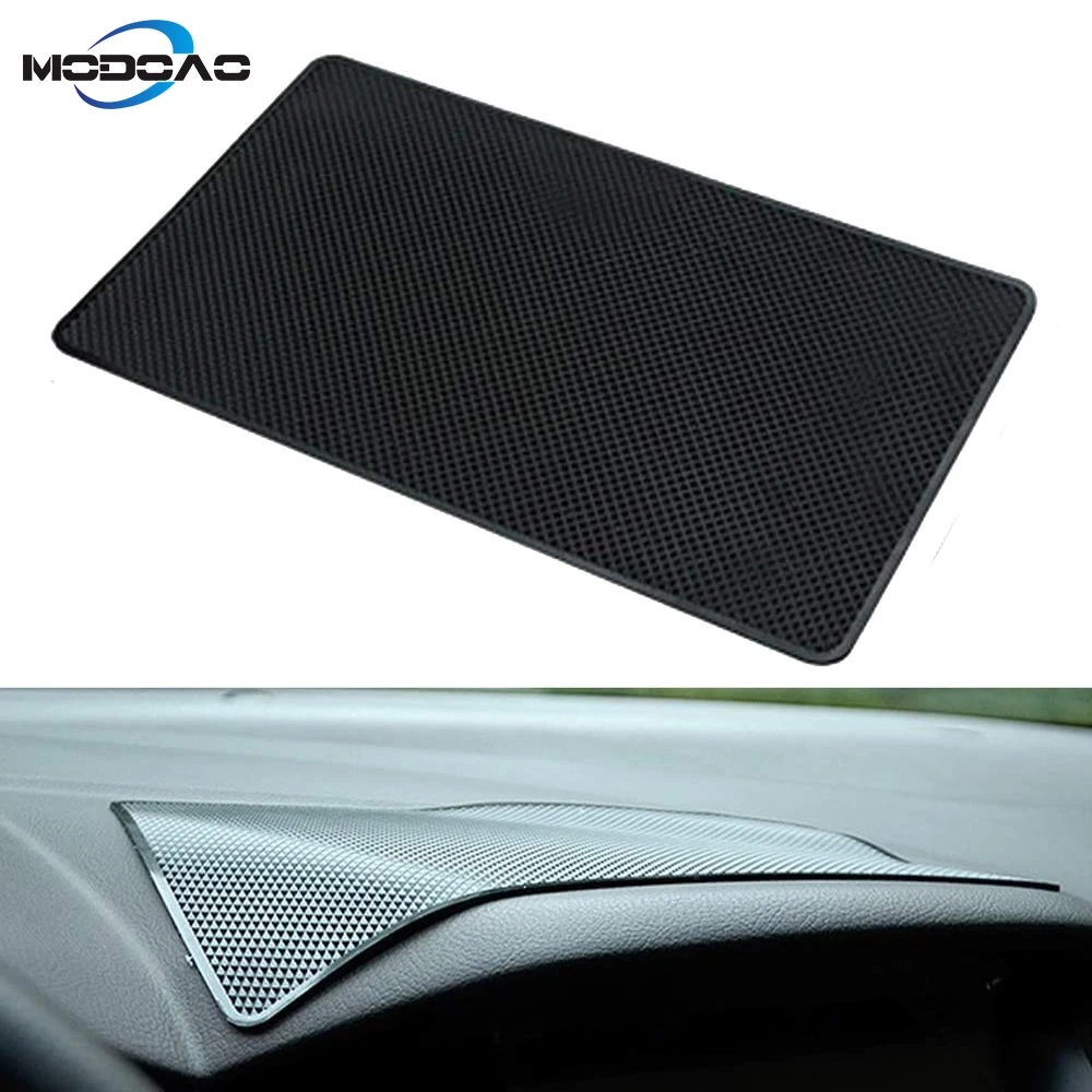 

Anti slip Car Dash Sticky Pads Heat Resistant Non-Slip Mats Silicone Dashboard Holder Slide Proof For Phone Keys Coins Holder