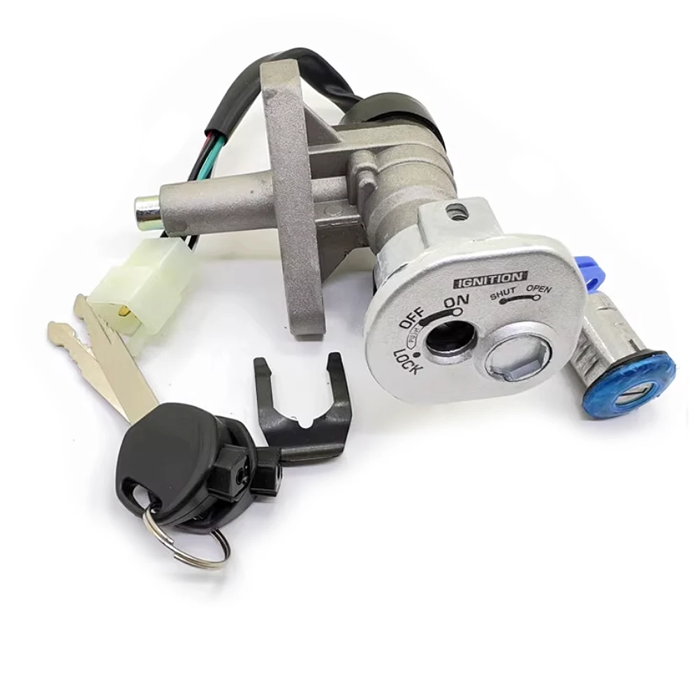 

Переключатель зажигания мотоцикла, стартовый замок с ключом, Электрический дверной замок для YAMAHA BWS125 150 QJ50QT-2 Scooter Keeway