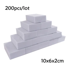 200pcs/lot Gray Magic Melamine Sponge Dish Bowl Washing Eraser Sponges for Kitchen Bathroom Cleaning Accessories 100*60*20mm