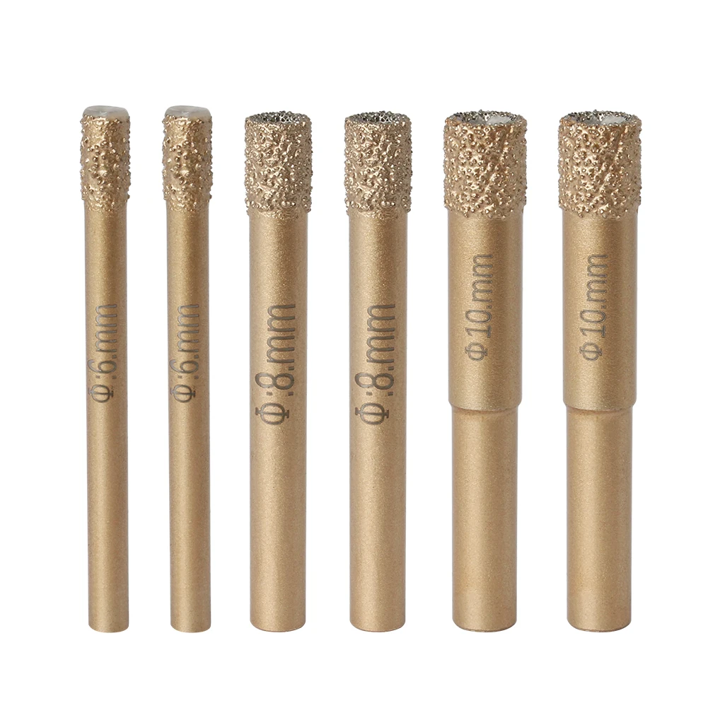 Алмазный паяльный сердечник для сухой дрели 1 шт. 6-200 мм фарфоровой плитки мрамора
