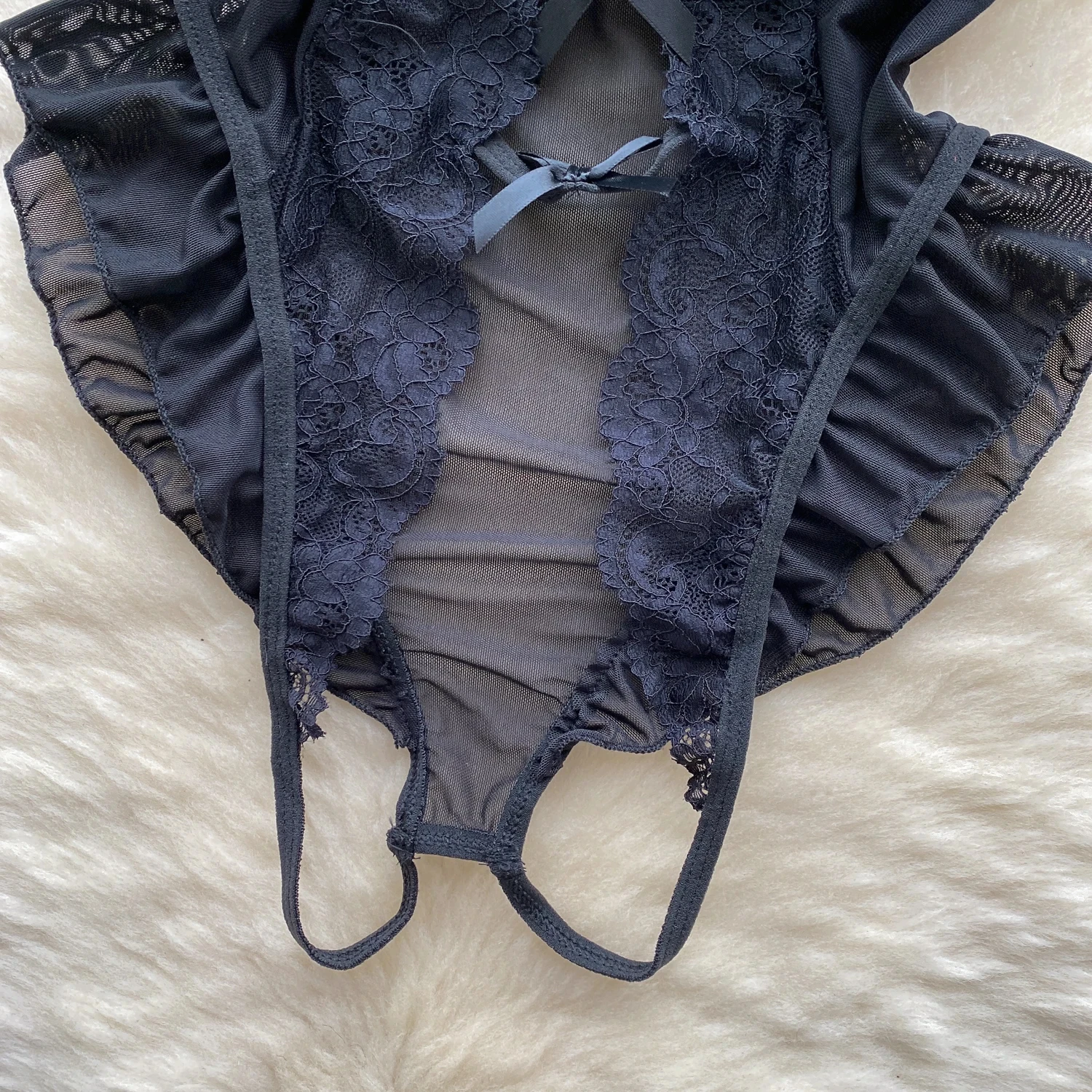 Прозрачный кружевной боди искусственный сексуальный клубный стиль бюстгальтер