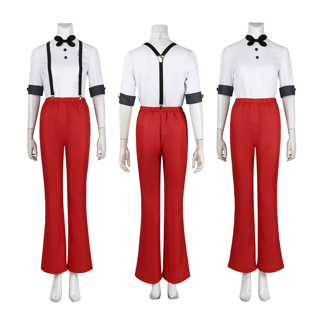 Костюм Аластора для косплея Чарли красный пиджак брюки костюм вагги полный
