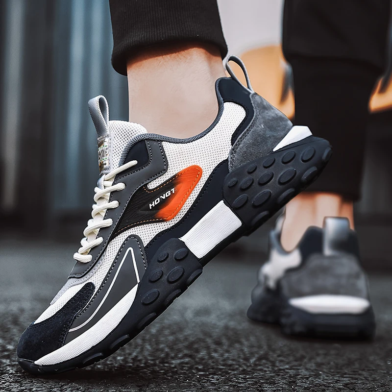 39-44 Comfortable Breathable Men's Casual Sneakers Adult Teenagers Outdoor Running Shoes Walking Shoes School Sports Shoes