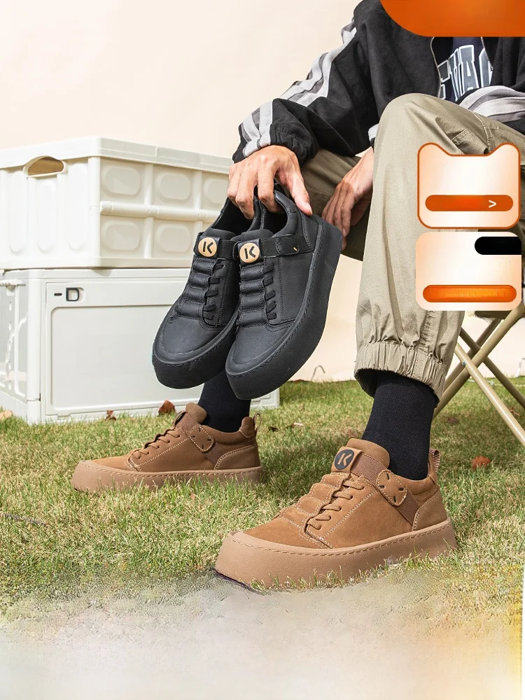 Мужская обувь Conner новинка 2024 зима туфли с низким берцем из натуральной кожи без